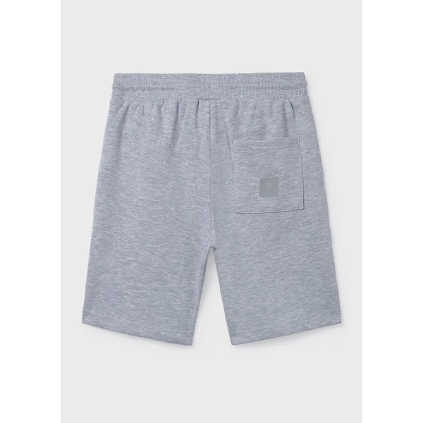 MAYORAL BERMUDA PANTS FLEECE BASIC GREY MELANGE