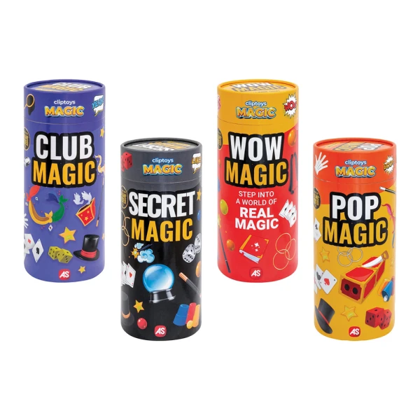 ΑS GAMES MAGIC GAMES COLLECTION FOR 6+ AGES - 4 DESINGS