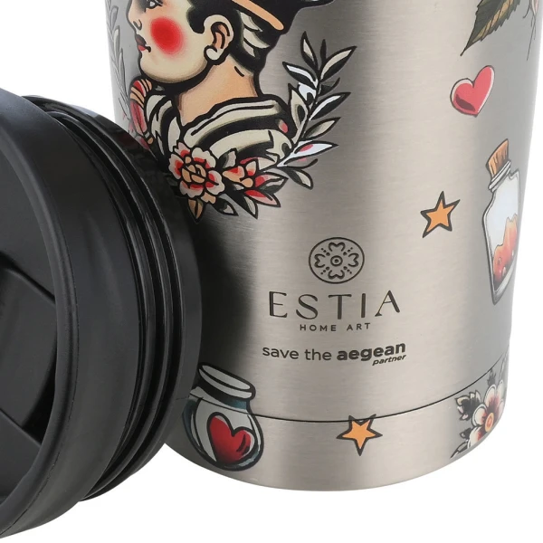 ESTIA HOME ART ΚΟΥΠΑ ΤΑΞΙΔΙΟΥ 350ml - OLD SCHOOL INK