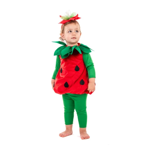 CARNIVAL COSTUME BEBE STRAWBERRY