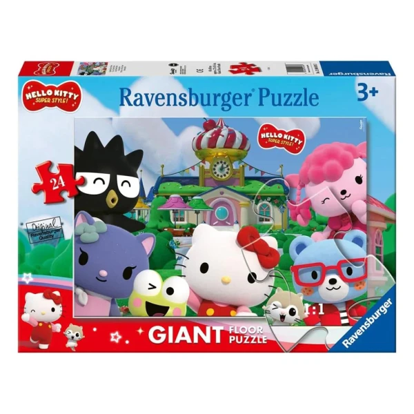 RAVENSBURGER ΠΑΖΛ ΔΑΠΕΔΟΥ 24 τεμ. HELLO KITTY