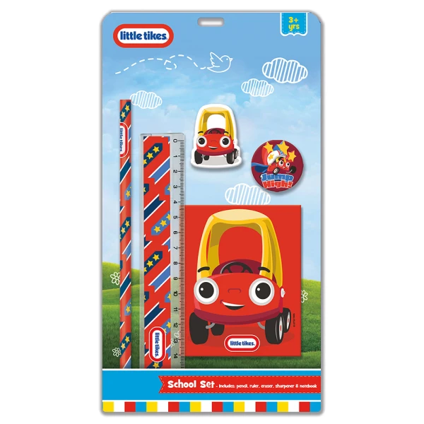 STATIONERY SET IN BLISTER BOY LITTLE TIKES