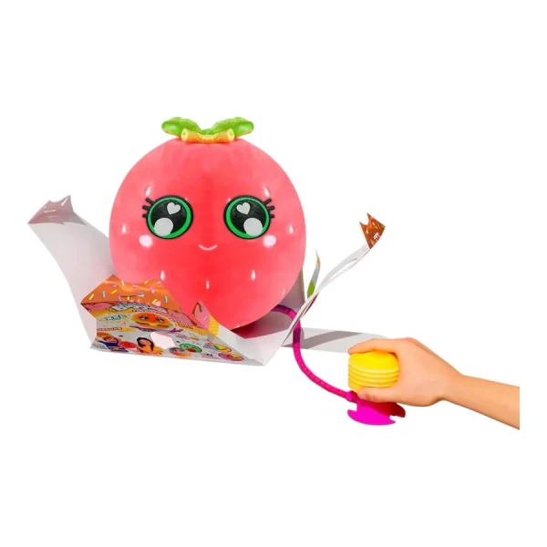 LITTLE BIGGIES FOODIES PLUSH BALL 22 cm  - STRAWBERRY