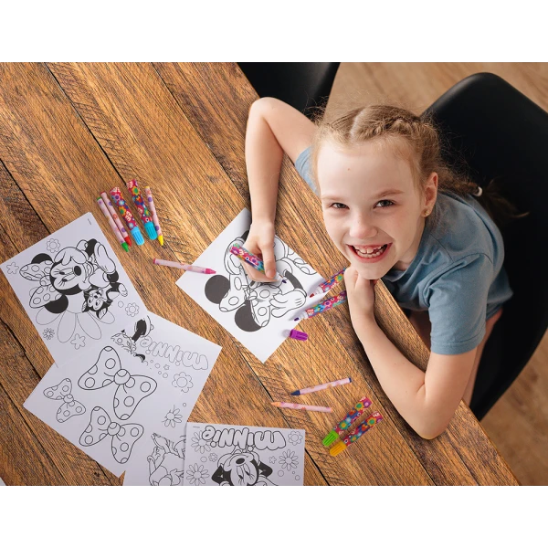 DRAWING SET IN BACKPACK DISNEY MINNIE FOR AGES 3+