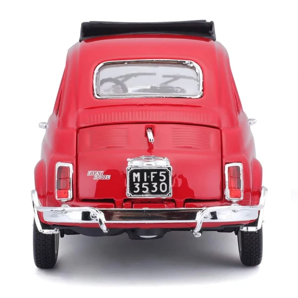 BBURAGO 1:24 FIAT 500L 1968 RED