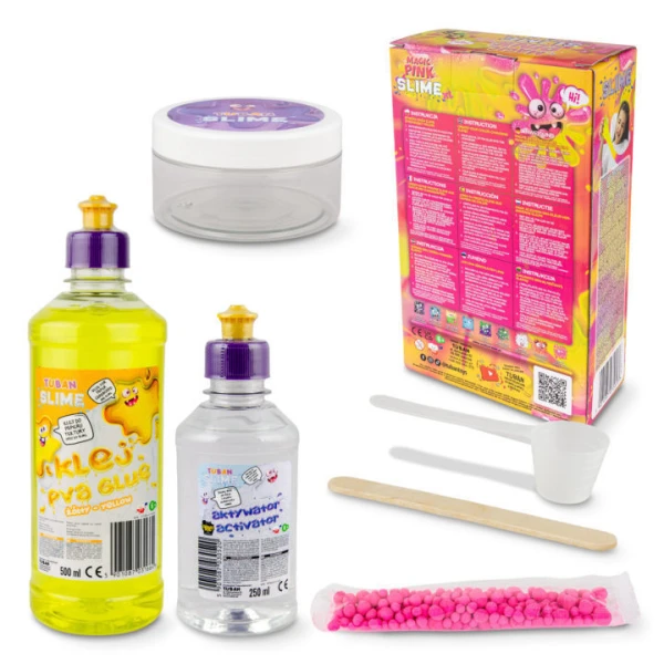 TUBAN DIY SLIME MAGIC PINK XL
