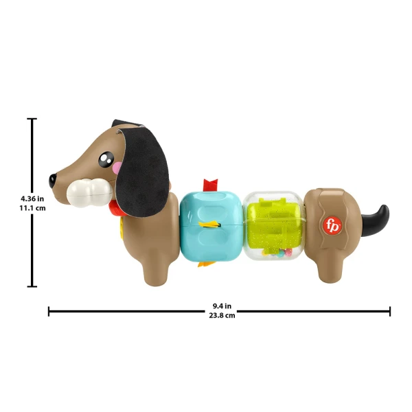 FISHER PRICE CLICK & SPIN ΣΚΥΛΑΚΙ ΔΡΑΣΤΗΡΙΟΤΗΤΩΝ 