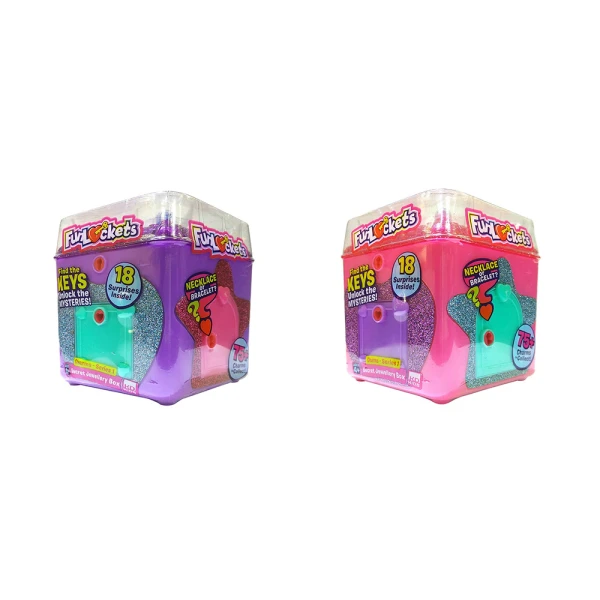 FUNLOCKETS SECRET JEWELLERY BOX SERIES 1 - TWO DESIGNS