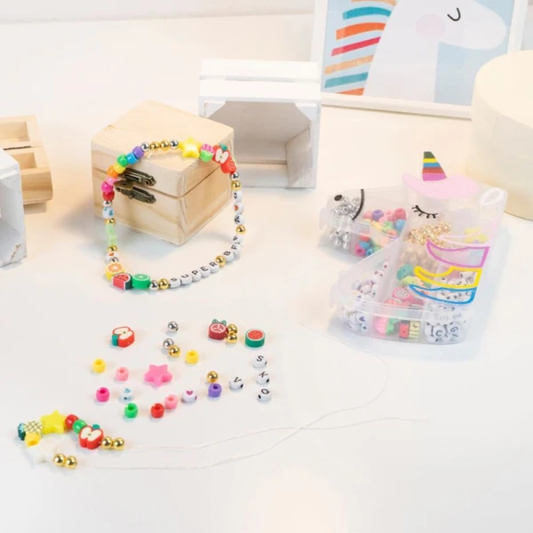 CREATE SET NECKLACE-BRACHELET UNICORN - 3 DESIGNS