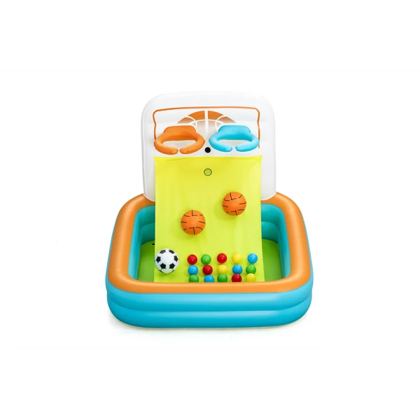 BESTWAY PLAYSET 120X107X84 cm KICK \'N SWISH BALL