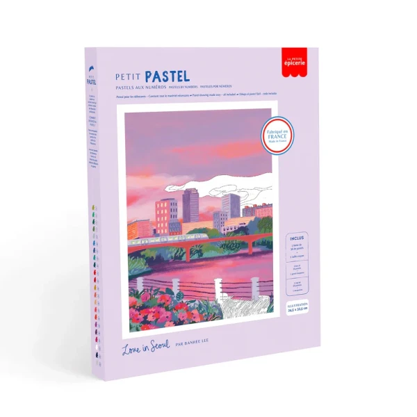 PETIT PASTEL ΖΩΓΡΑΦΙΚΗ ΜΕ ΑΡΙΘΜΟΥΣ - LOVE IN SEOUL