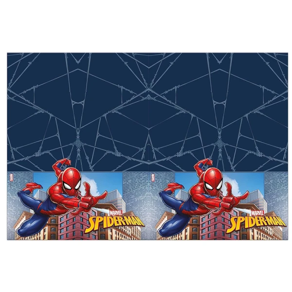 ΠΛΑΣΤΙΚΟ ΤΡΑΠΕΖΟΜΑΝΤΗΛΟ 120X180 εκ. SPIDERMAN CRIME FIGHTER