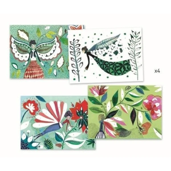 DJECO CRAFTS WITH GOLD LEAF FAIRIES