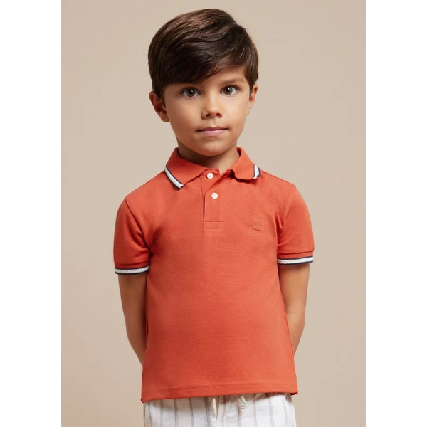 MAYORAL POLO SHORT SLEEVES  ELASTIC CHILLI