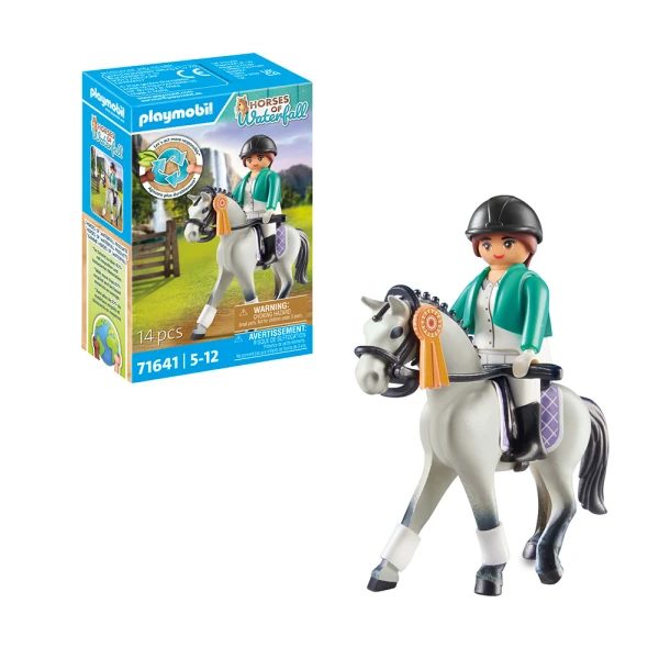 PLAYMOBIL HORSES OF WATERFALL TOURNAMENT RIDER