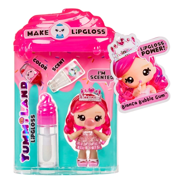 YUMMILAND LIPGLOSS ΚΟΥΚΛΑ - BIANCA BUBBLE GUM