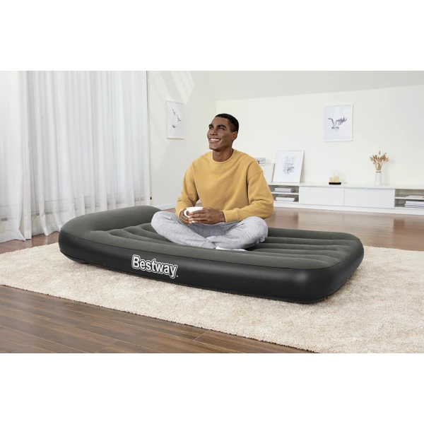 BESTWAY INFLATABLE AIRBED 188Χ99Χ30 cm BATTERY BUILT-IN PUMP