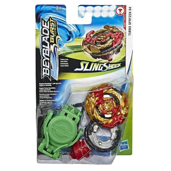 BEYBLADE SLINGSHOCK STARTER PACK - 4 ΣΧΕΔΙΑ