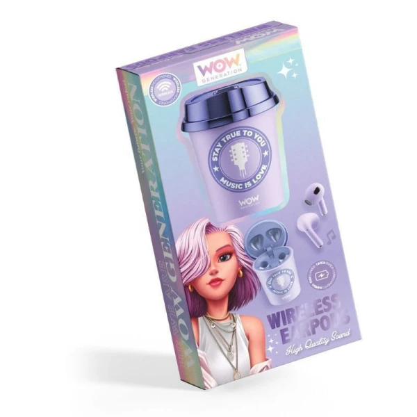 ΑΣΥΡΜΑΤΑ IN-EAR ΑΚΟΥΣΤΙΚΑ WOW GENERATION - 3 ΧΡΩΜΑΤΑ