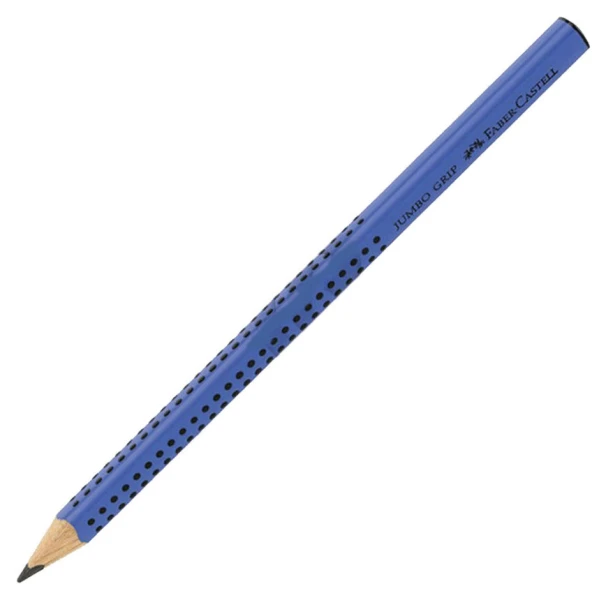 FABER-CASTELL ΜΟΛΥΒΙ JUMBO GRIP B ΜΠΛΕ