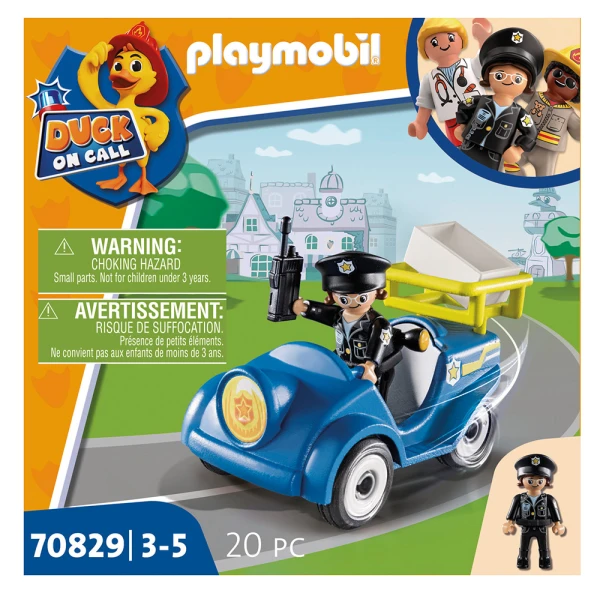 PLAYMOBIL DUCK ON CALL - MINI ΌΧΗΜΑ ΑΣΤΥΝΟΜΙΑΣ