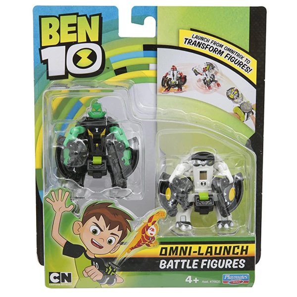 BEN 10 ΦΙΓΟΥΡΕΣ TRANSFORM 2pack - 3 ΣΧΕΔΙΑ