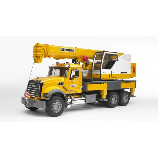 BRUDER ΦΟΡΤΗΓΟ MACK ΜΕ ΓΕΡΑΝΟ LIEBHERR