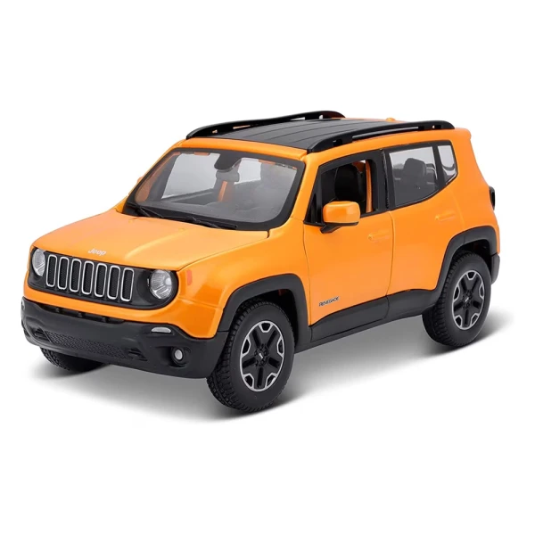 MAISTO 1:24 SPECIAL EDITION JEEP RENEGADE ORANGE