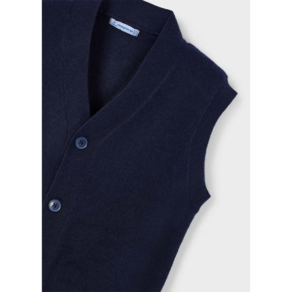 MAYORAL VEST KNIT MARINE