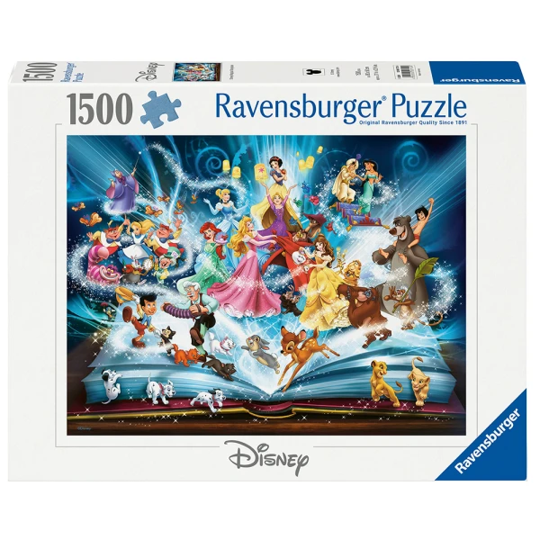 RAVENSBURGER PUZZLE 1500 pcs THE MAGIC DISNEY BOOK