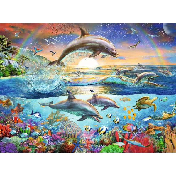 RAVENSBURGER ΠΑΖΛ 300XXL τεμ. ΔΕΛΦΙΝΙΑ