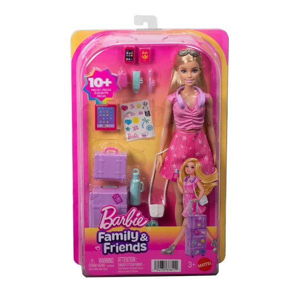 BARBIE FAMILY & FRIENDS ΚΟΥΚΛΑ MALIBU ΑΤΕΛΕΙΩΤΕΣ ΠΕΡΙΠΕΤΕΙΕΣ