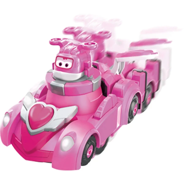 SUPER WINGS SUPER PET FREE WHEEL - SPINNING DIZZY & VEHICLE