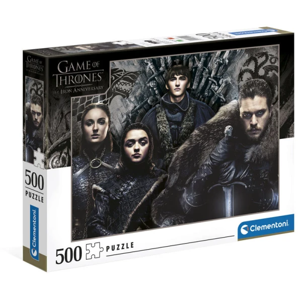CLEMENTONI PUZZLE GAME OF THRONES 500 PCS