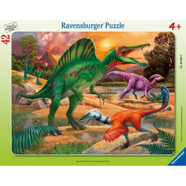 RAVENSBURGER ΠΑΖΛ ΚΑΡΤΕΛΑ 42 τεμ. ΣΠΙΝΟΣΑΥΡΟΣ