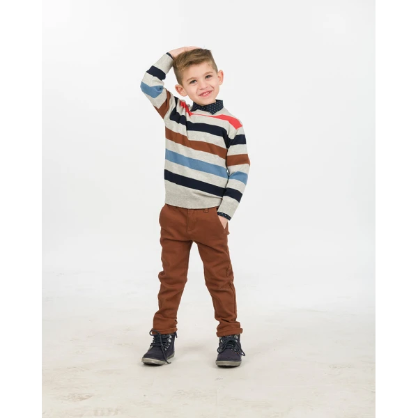 ENERGIERS PULLOVER BOY BEBE CARROT