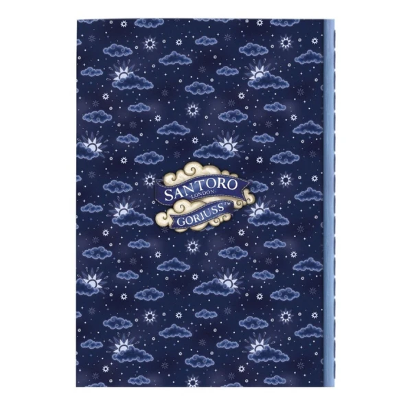 GORJUSS SANTORO STITCHED NOTEBOOK RAY OF LIGHT