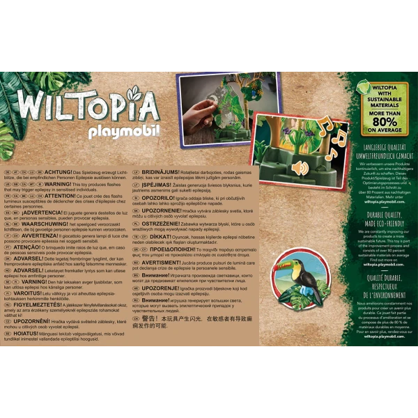 PLAYMOBIL WILTOPIA RAINFOREST NIGHT LIGHT