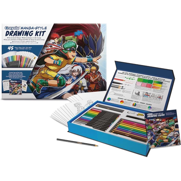 CRAYOLA MANGA-STYLE DRAWING KIT