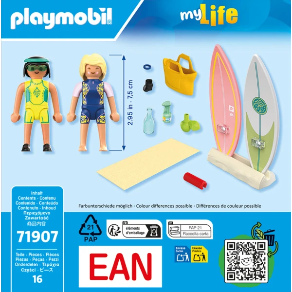 PLAYMOBIL MY LIFE ΜΑΘΗΜΑ SURF