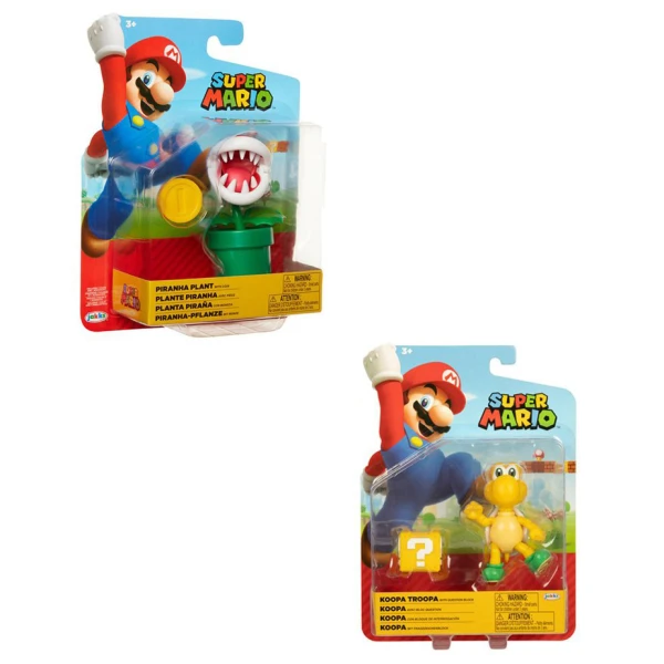 FIGURE 10cm SUPER MARIO WAVE 29 - 2 DESIGNS