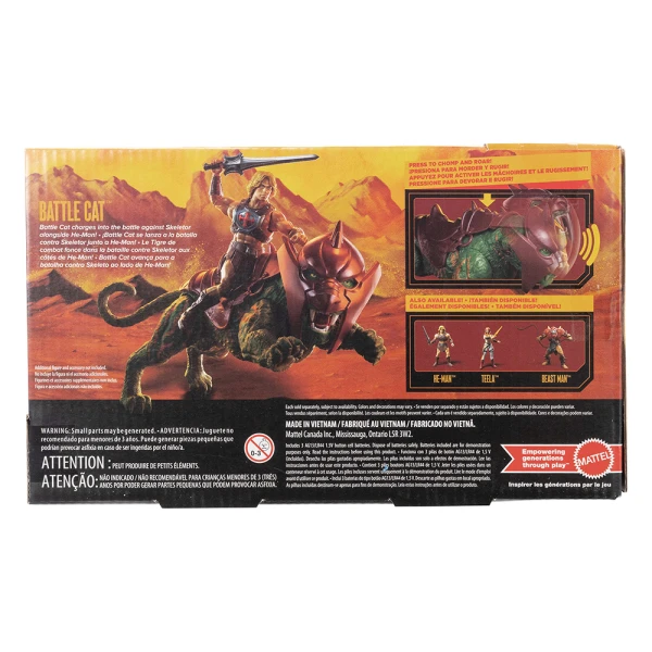 MASTERS OF THE UNIVERSE BATTLE CAT ΜΕ ΗΧΟΥΣ