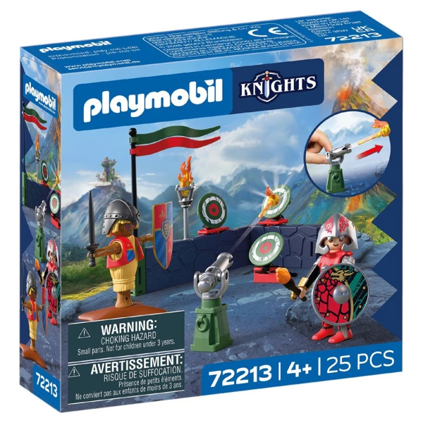 PLAYMOBIL KNIGHTS ΣΤΙΒΟΣ ΜΑΧΗΣ ΙΠΠΟΤΩΝ ΔΡΑΚΟΥ
