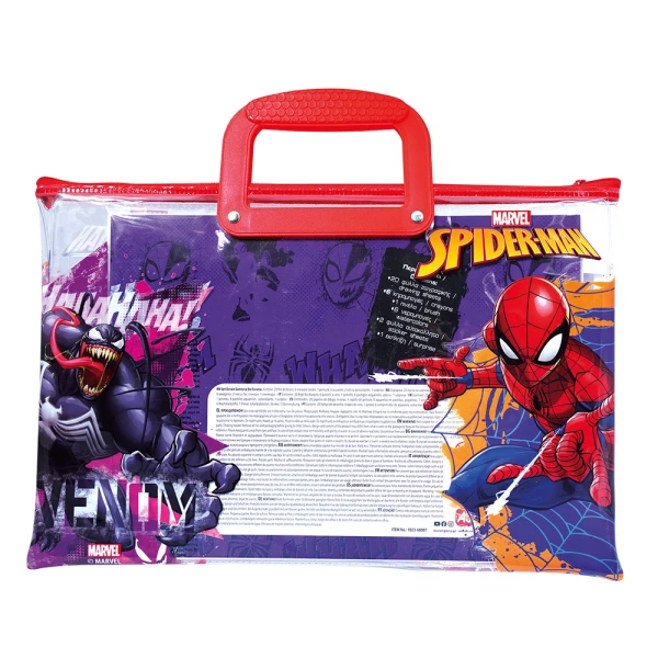 ΣΕΤ ΖΩΓΡΑΦΙΚΗΣ ΣΕ ΔΙΑΦΑΝΗ ΤΣΑΝΤΑ SPIDERMAN EVERGREEN