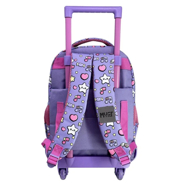 MUST TEAM ΤΣΑΝΤΑ TROLLEY ΔΗΜΟΤΙΚΟΥ 34Χ20Χ44 εκ. 3 ΘΗΚΕΣ - SO CUTE