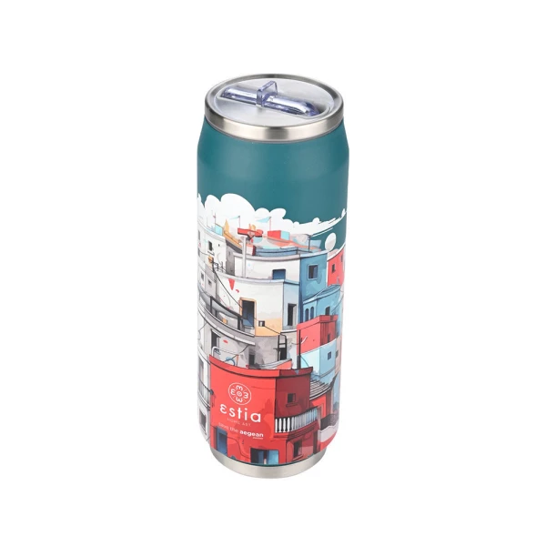 ESTIA HOME ART ΘΕΡΜΟΣ TRAVEL CUP 500ml - URBAN MYTHOS