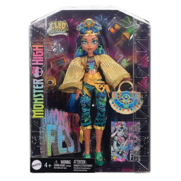 MONSTER HIGH ΚΟΥΚΛΑ FEST CLEO DE NILE