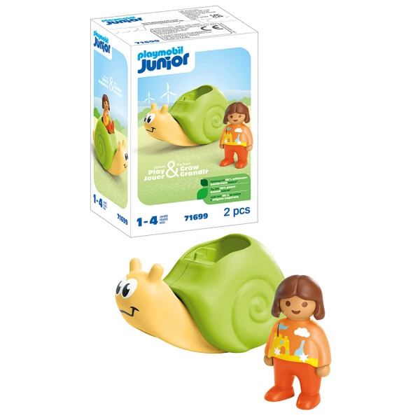 PLAYMOBIL JUNIOR ΤΡΑΜΠΑΛΑ-ΣΑΛΙΓΚΑΡΙ