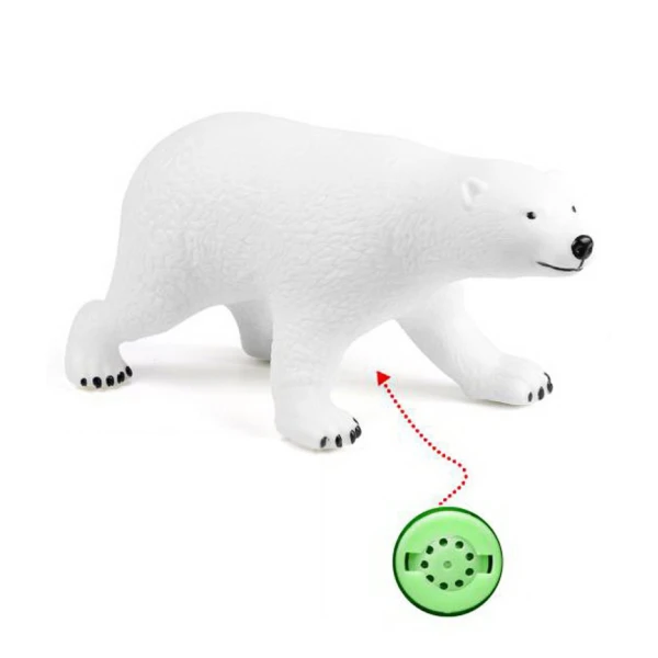 POLAR BEAR WITH SOUND 38CM.