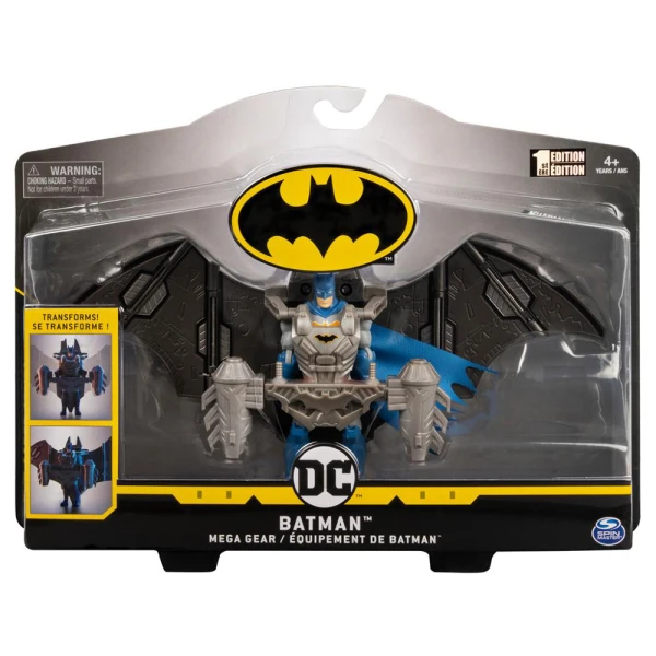 BATMAN DELUXE ΦΙΓΟΥΡΑ 10 εκ. MEGA ΟΠΛΙΣΜΟΣ ΜΕΤΑΜΟΡΦΩΣΗΣ - 2 ΣΧΕΔΙΑ
